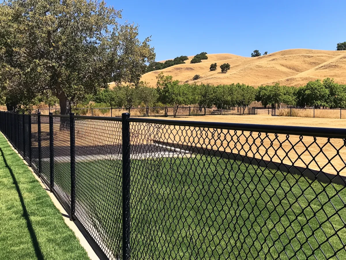Chain Link Fencing for a home in Medford, Oregon